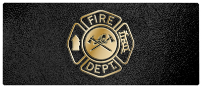 DNSEMP-L-418-SH-BK Fire Department Shimmer Black